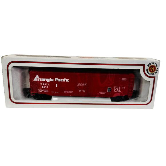 5 for $25| Bachman HO Scale Train Freight Car Electric Triangle Pacific - Picture 1 of 7